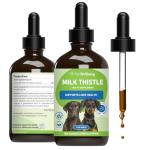 Organic Milk Thistle for Dogs - Liver Support Supplement