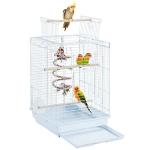 Yaheetech Metal Bird Cage with Play Top