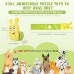 Interactive Squeaky Dog Toy for Boredom Relief