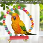 Colorful 3 Pack Bird Toys for Budgies and Cockatiels