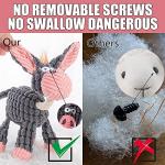Plush Squeaky Donkey Toy for Dogs