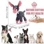 Plush Squeaky Donkey Toy for Dogs