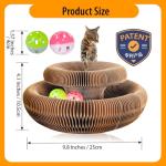 Kitty Kurlz™ Cat Toys: Fun Scratcher Set