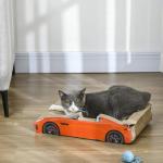 Car-Shape Cat Scratcher with Catnip, Red
