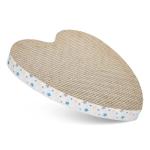 Heart-Shaped Cardboard Cat Scratcher - 1 Pack