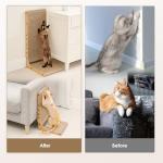 EHEYCIGA L Shape Cat Scratcher with Ball