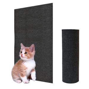 Self-Adhesive Cat Scratching Mat - Dark Grey