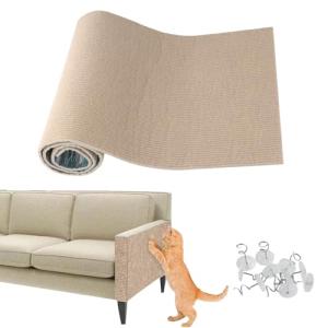 Self-Adhesive Cat Scratching Mat for Wall