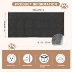 Self-Adhesive Cat Scratching Mat - Dark Grey