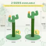 Cactus Cat Scratching Post with Stable Base