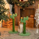 Cactus Cat Scratching Post with Stable Base