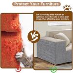 Self-Adhesive Cat Scratching Mat - Dark Grey