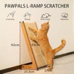 CheerPals L-Shaped Cat Scratching Post - Large