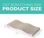 MEETOZ Double-Sided Cat Scratching Board Set