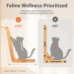 CheerPals L-Shaped Sisal Cat Scratcher Post
