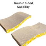 Large Dual-Sided Cat Scratching Board & Lounge