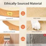 CheerPals Curved Sisal Cat Scratcher Bed