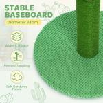 Cactus Cat Scratching Post with Stable Base