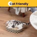 Conlun Cat Scratcher Box with Reversible Scratch Pad