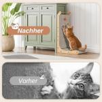 L-Shaped Cat Scratcher with Ball Toy 68cm