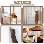 Self-Adhesive Cat Scratching Mat - Dark Grey