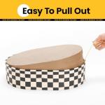 Conlun Cat Scratcher Box with Reversible Scratch Pad