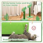 Cactus Cat Scratching Post with Stable Base
