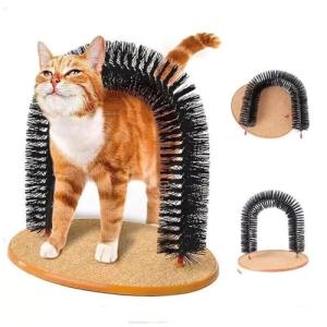 Cat Scratch Arch and Groomer for Cats