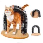 Cat Scratch Arch and Groomer for Cats