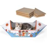 Dookron Extra Long Cat Scratcher Boat and Pads