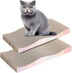 MEETOZ Double-Sided Cat Scratching Board Set