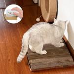 Ergonomic Cat Scratching Cardboard Cutter Tool