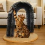 Cat Scratch Arch and Groomer for Cats