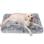 Jaspuriea Plush Medium Dog Bed - Anti Anxiety