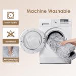 Fluffy Anti-Anxiety Dog Bed Mat - Grey