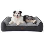 Washable Extra Thick Dog Bed for Large Dogs