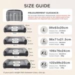 Washable Extra Thick Dog Bed for Large Dogs