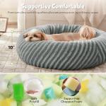Cozy Extra Large Donut Dog Bed - Machine Washable