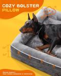 Large Orthopedic Dog Bed with Removable Cover