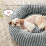 Cozy Extra Large Donut Dog Bed - Machine Washable
