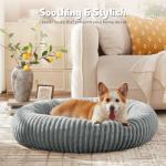 Cozy Extra Large Donut Dog Bed - Machine Washable