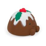 Petface Christmas Pudding Squeaky Dog Toy