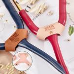 Custom Engraved Leather Stethoscope Name Tag