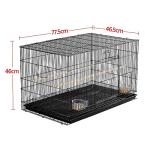 Spacious Bird Cage for Small Birds and Parrots