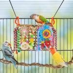 Colorful Foraging Toys for Budgies and Parrots