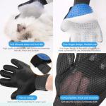 Pet Grooming Gloves 2-Pack for Dogs and Cats