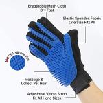 Pet Grooming Gloves 2-Pack for Dogs and Cats