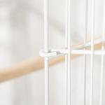 Large Bird Cage with Stand and Storage