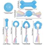 7-Piece Puppy Teething & Chew Toy Set