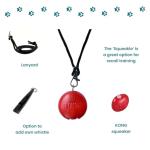 KONG Dog Squeaker with Lanyard for Training